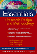 Book: Essentials of Research Design and Methodology