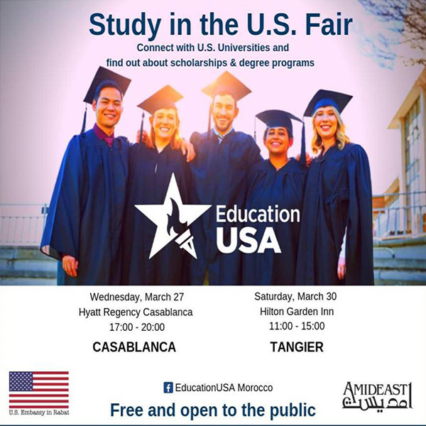 Study in the U.S. Fair/Casablanca/Tangier/March 2019