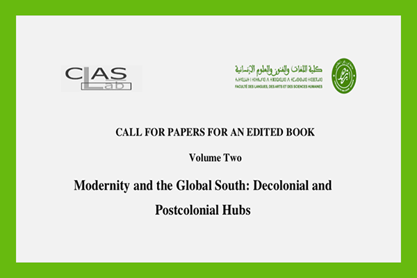 Book publication poster: Modernity and the Global South