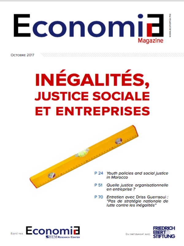 Economia, Octobre 2017: Inégalités,-Justice-sociale et-entreprises  Economia, Octobre 2017: Inégalités,-Justice-sociale et-entreprises