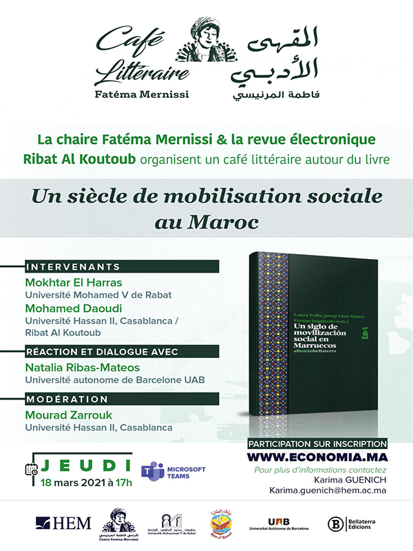 Poster: Un siècle de mobilisation sociale au Maroc