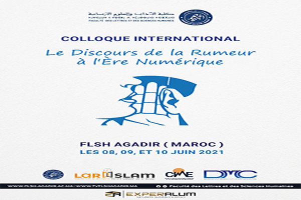 Poster: Conf/Le discours de la rumeur à l'ère numérique/June 8-10/FLSH Agadir